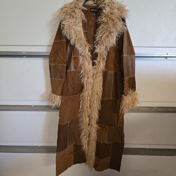 Dolls Kill Jackets & Blazers - dolls kill Wildflower Dreams Patchwork CoatCurrent Mood